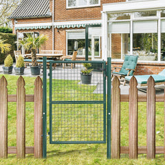 Jopassy Gartentor aus Metall mit Schloss