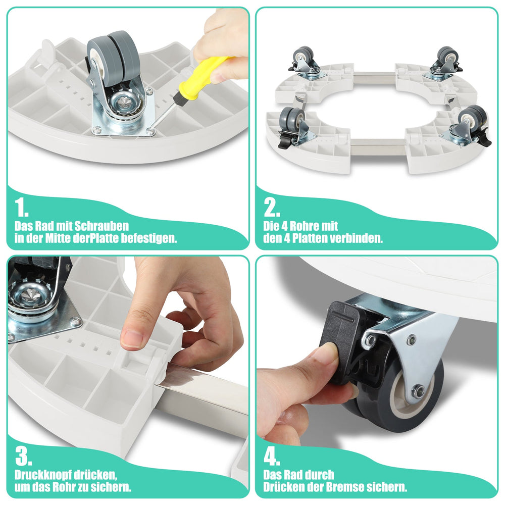 verstellbarer Pflanzenroller Ø 38–54 cm
