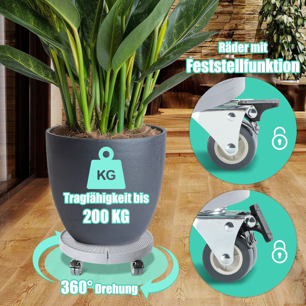verstellbarer Pflanzenroller Ø 38–54 cm