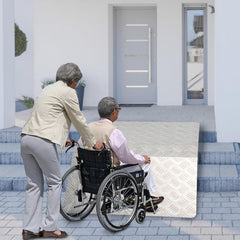 Jopassy Rollstuhlrampe aus Aluminium Tragkraft 270 kg